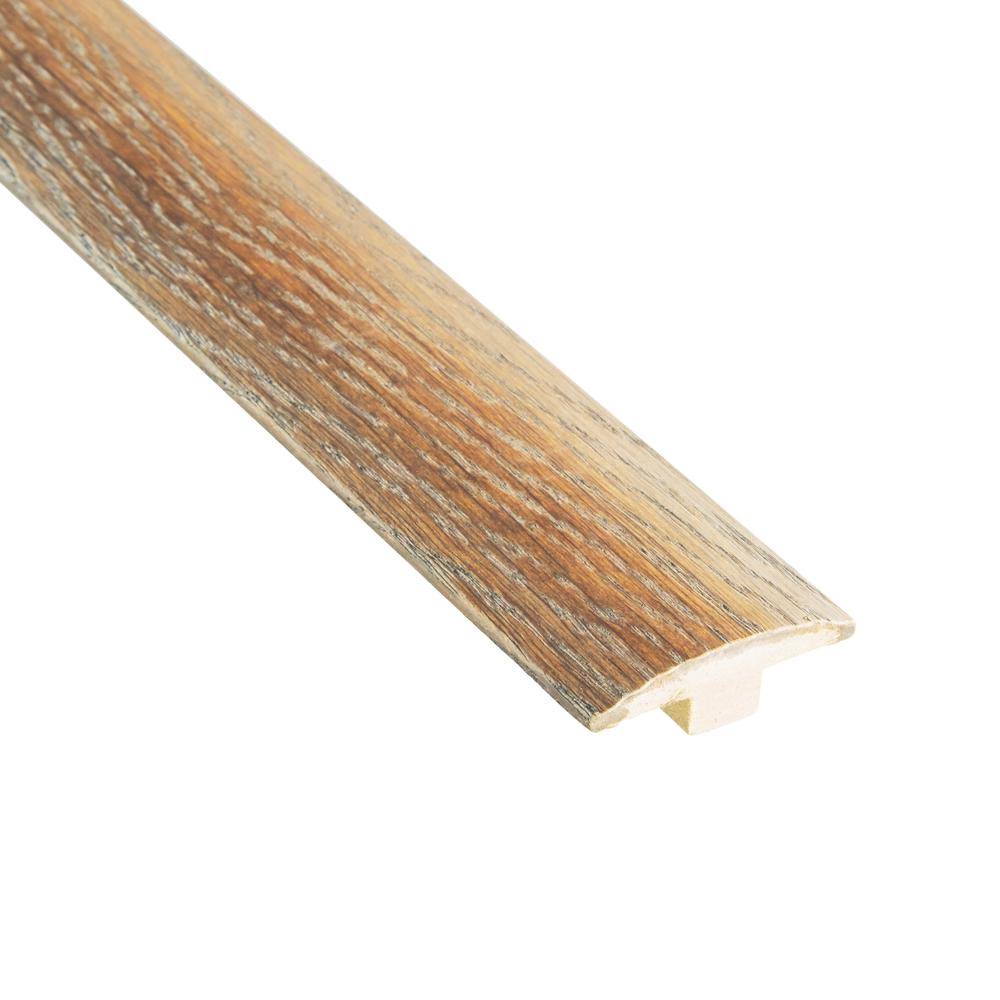 Home Legend Avani Acacia 3/8 in. Thick x 2 in. Wide x 78 in. Length T-Molding, Light Natural