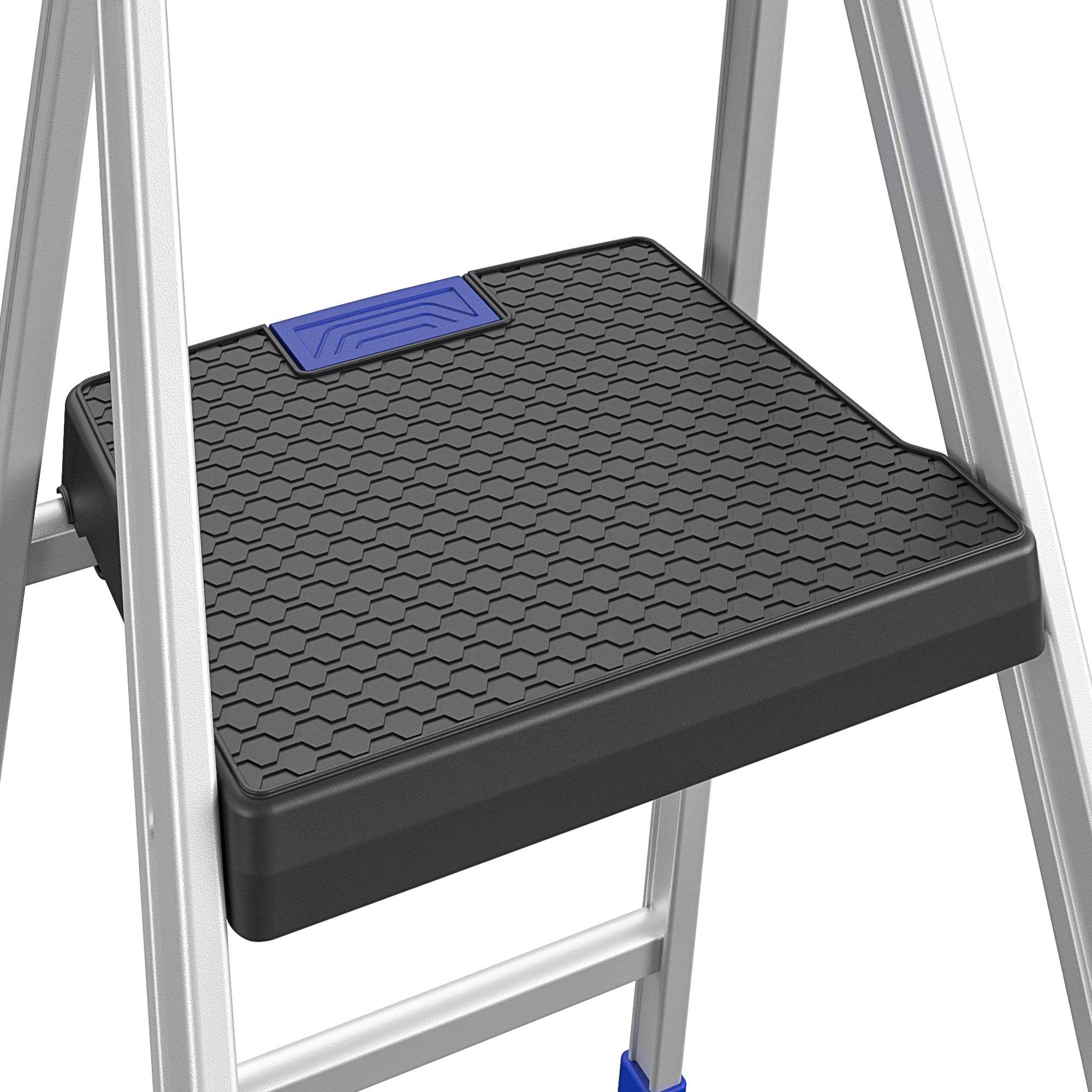 Kobalt 3-Step 250-lb Capacity Aluminum Foldable Step Stool | 20553ABL2