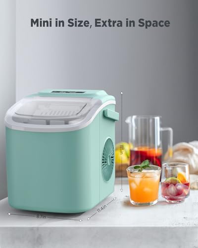 Nugget Ice Maker Countertop, Silonn Chewable Pellet Ice Machine with Self-Cleanin Function, 33lbs/24H Portable Ice Makers for Home Kitchen Officce