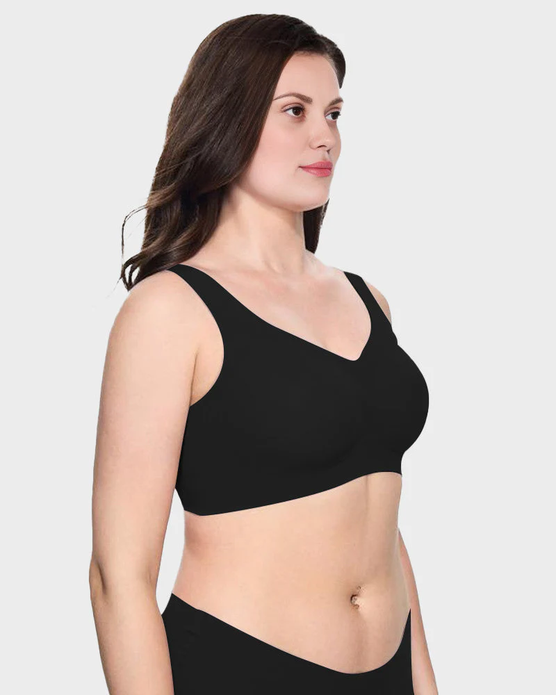 Lifting Wire-Free Antibacterial Jelly Bra