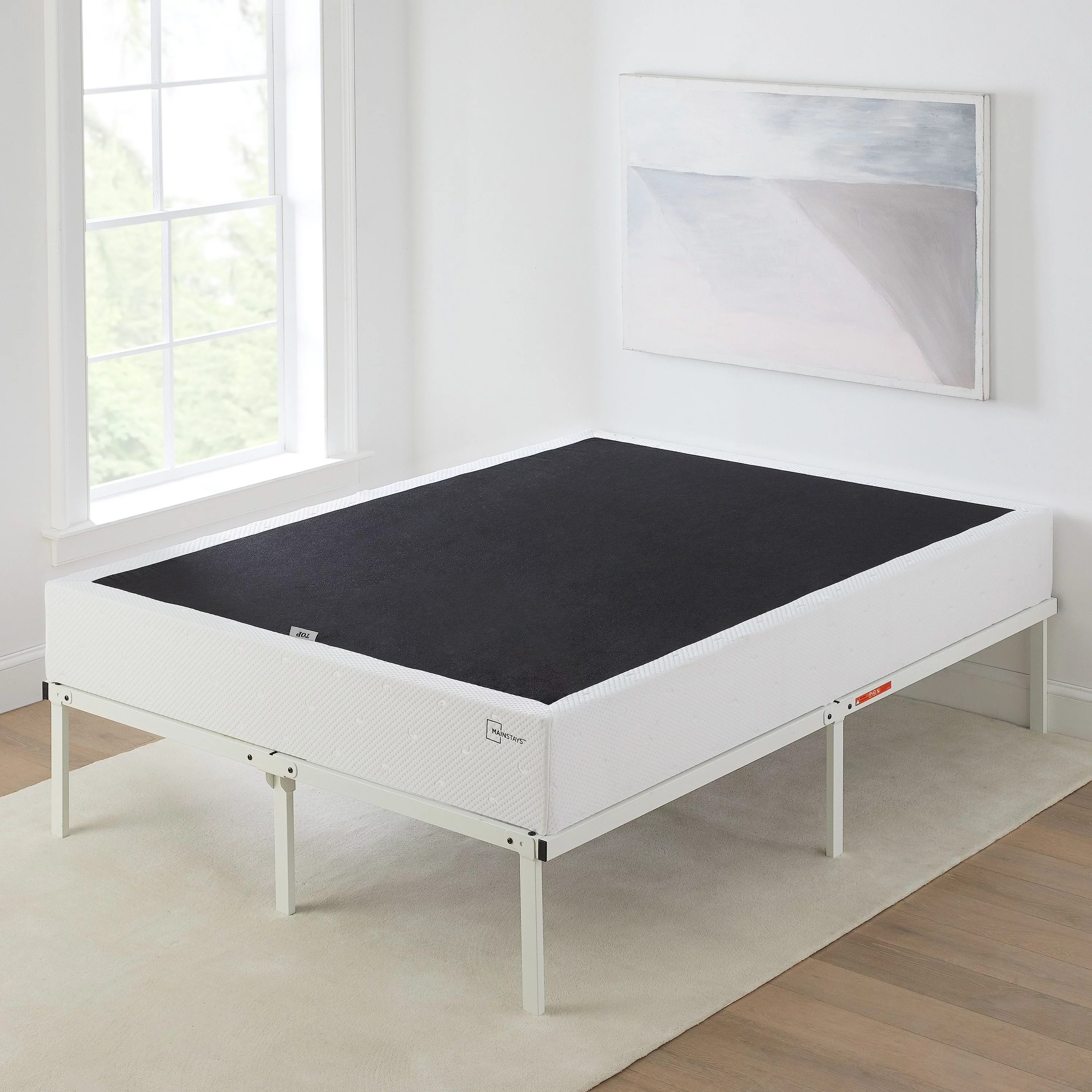 Mainstays 9" Queen High Profile Easy Assembly Smart Metal Box Spring