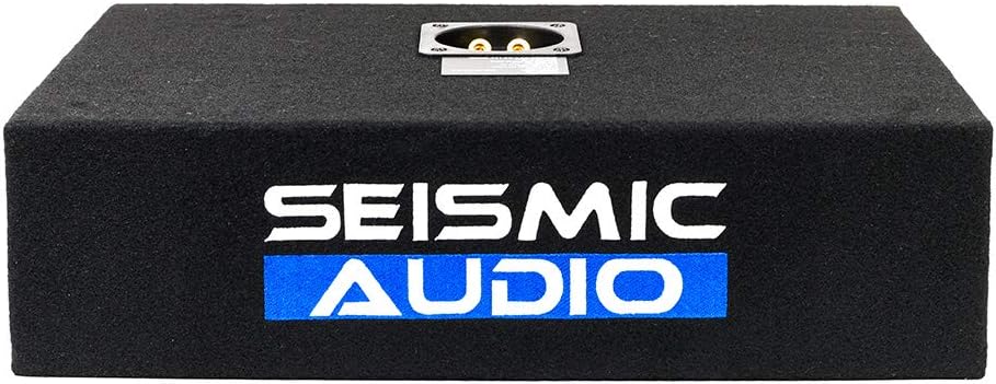 Seismic Audio - SA-SCE08-8 Inch 400 Watt Slim Shallow Mount Car Truck Audio Subwoofer Enclosure