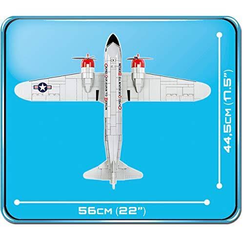 Cobi Historical Collection C-47 Skytrain - Berlin AirLift Multicolor