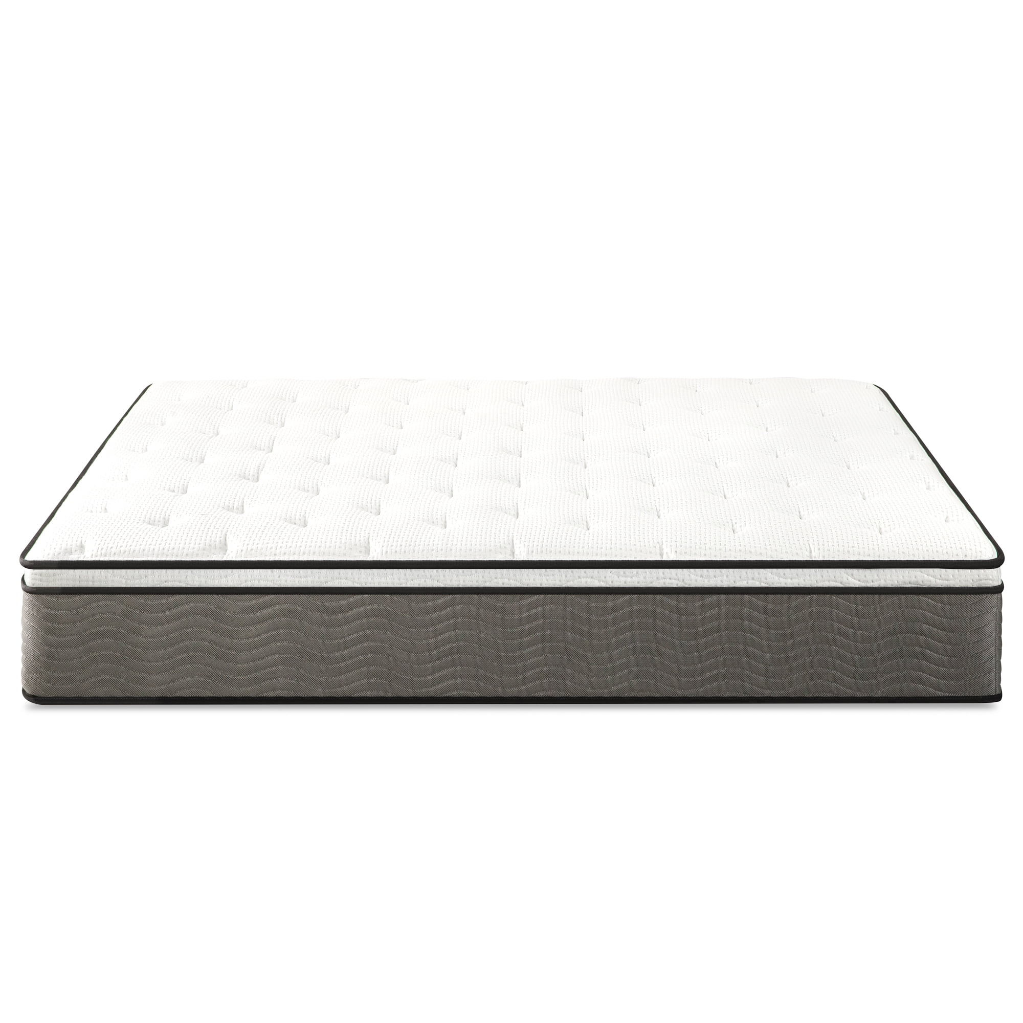 Zinus Support Plus 12" Comfort Foam and Pocket Spring Hybrid Mattress, Queen