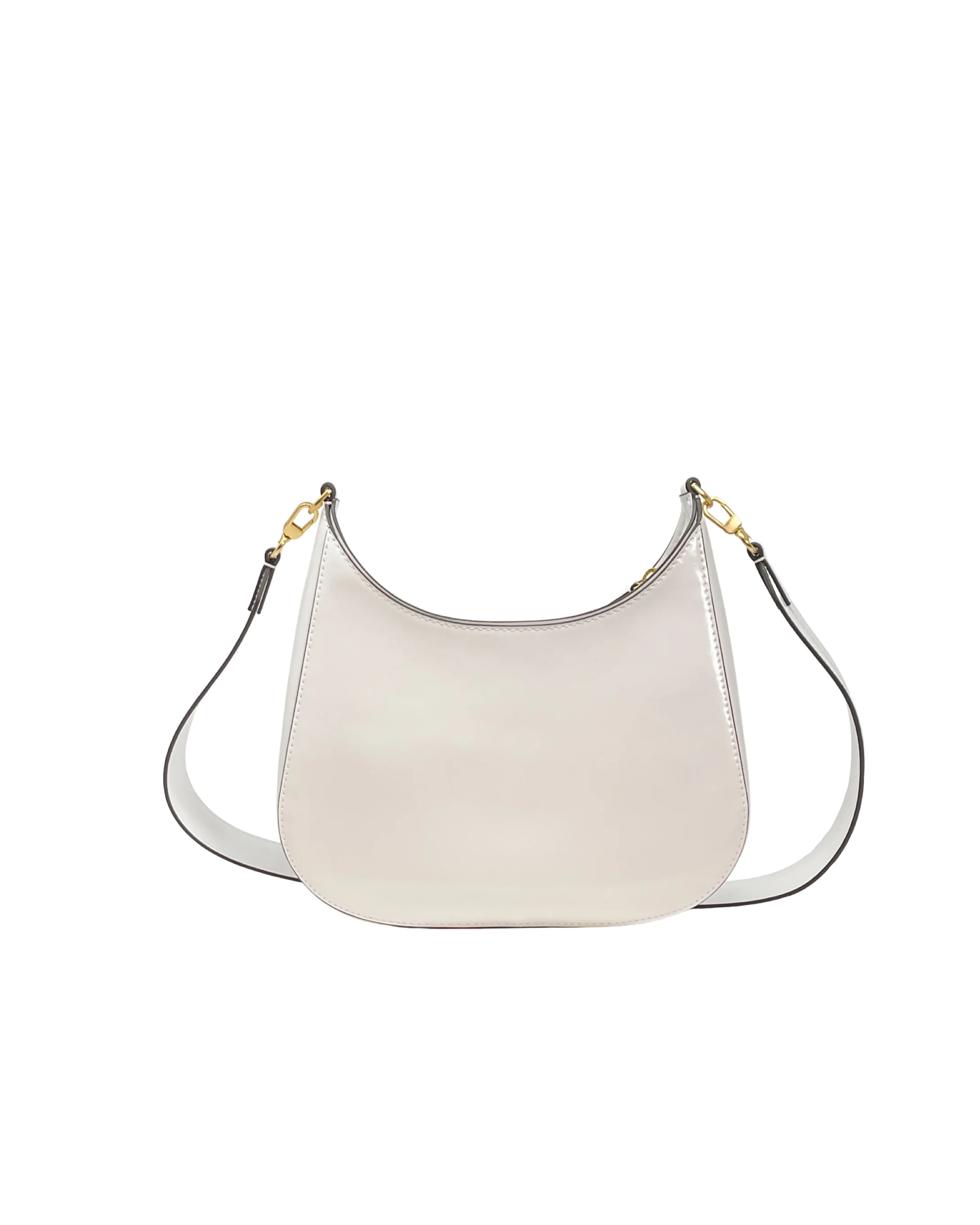 Tory Burch Women's Emerson Patent Leather Swingpack (Optic White)