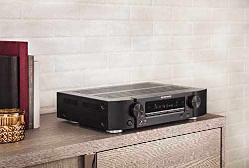 Marantz NR1510 UHD AV Receiver &ndash; Slim 5.2 Channel Home Theater Amplifier