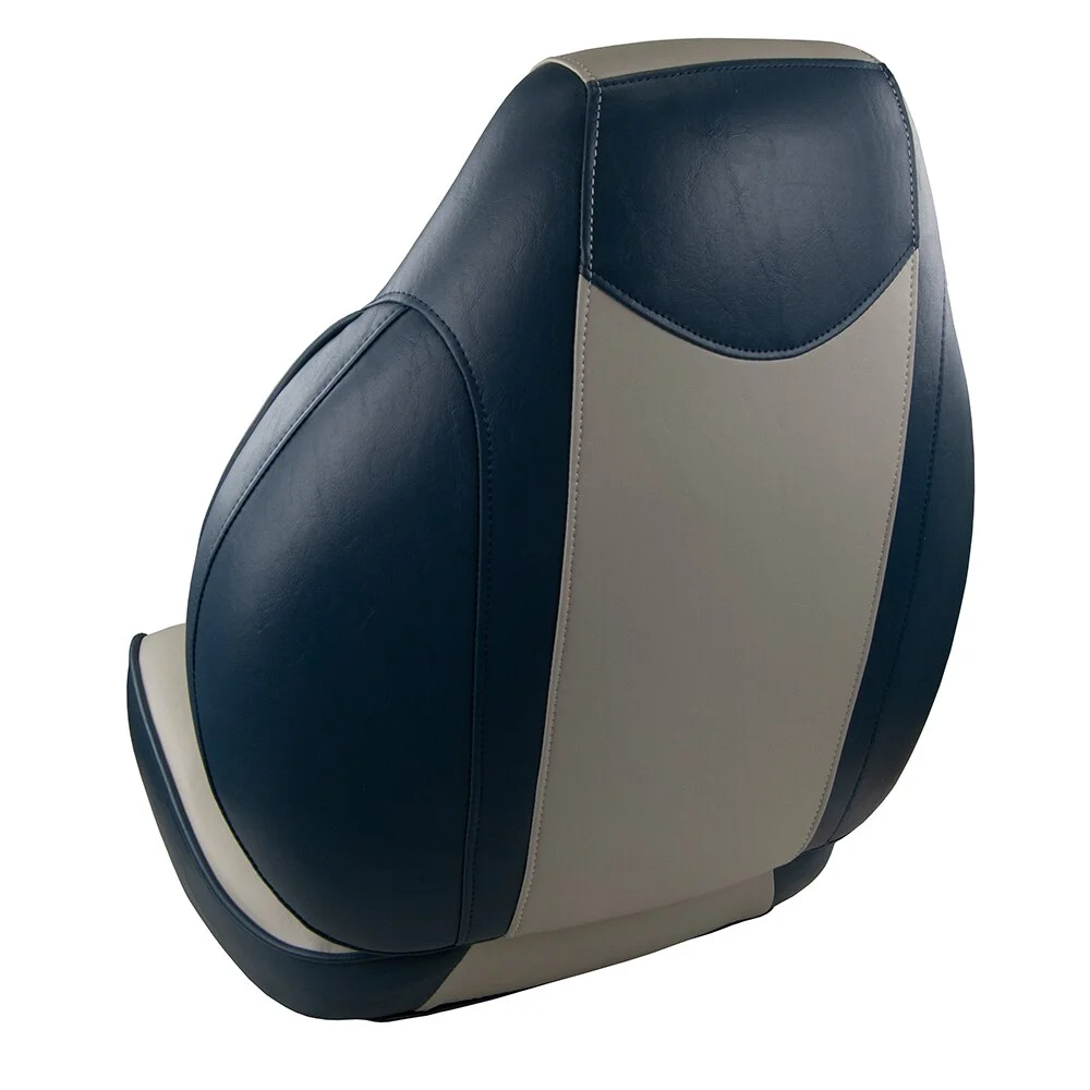 Springfield 1780238 Deluxe Fish Pro High Back Seat - Blue/Grey
