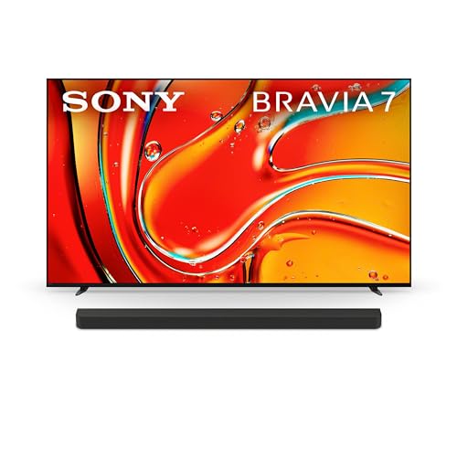 Sony 75 Inch Mini LED QLED 4K Ultra HD TV BRAVIA 7 Smart Google TV with Dolby Vision HDR and Exclusive Features for PlayStation®5 (K-75XR70)