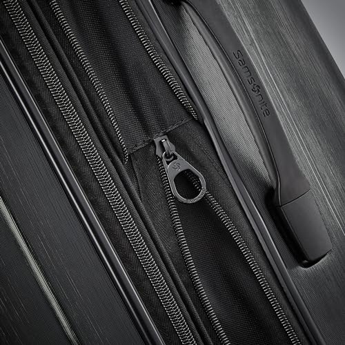 Samsonite Centric 2 Hardside Expandable Luggage with Spinner Wheels, Black, Carry-On 20-Inch