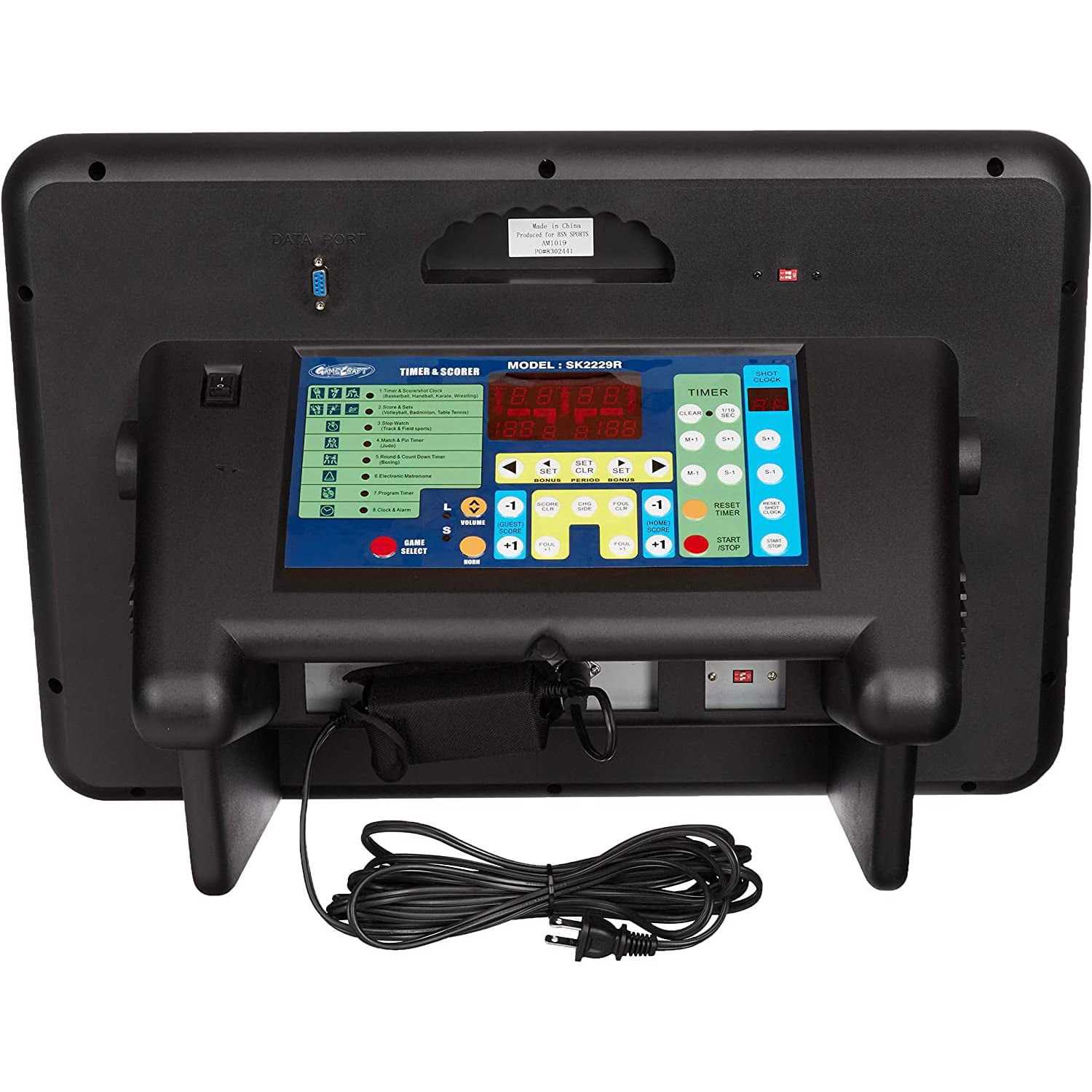 SSG Multisport Indoor Scoreboard with Remote - Sports Supplies Online Store