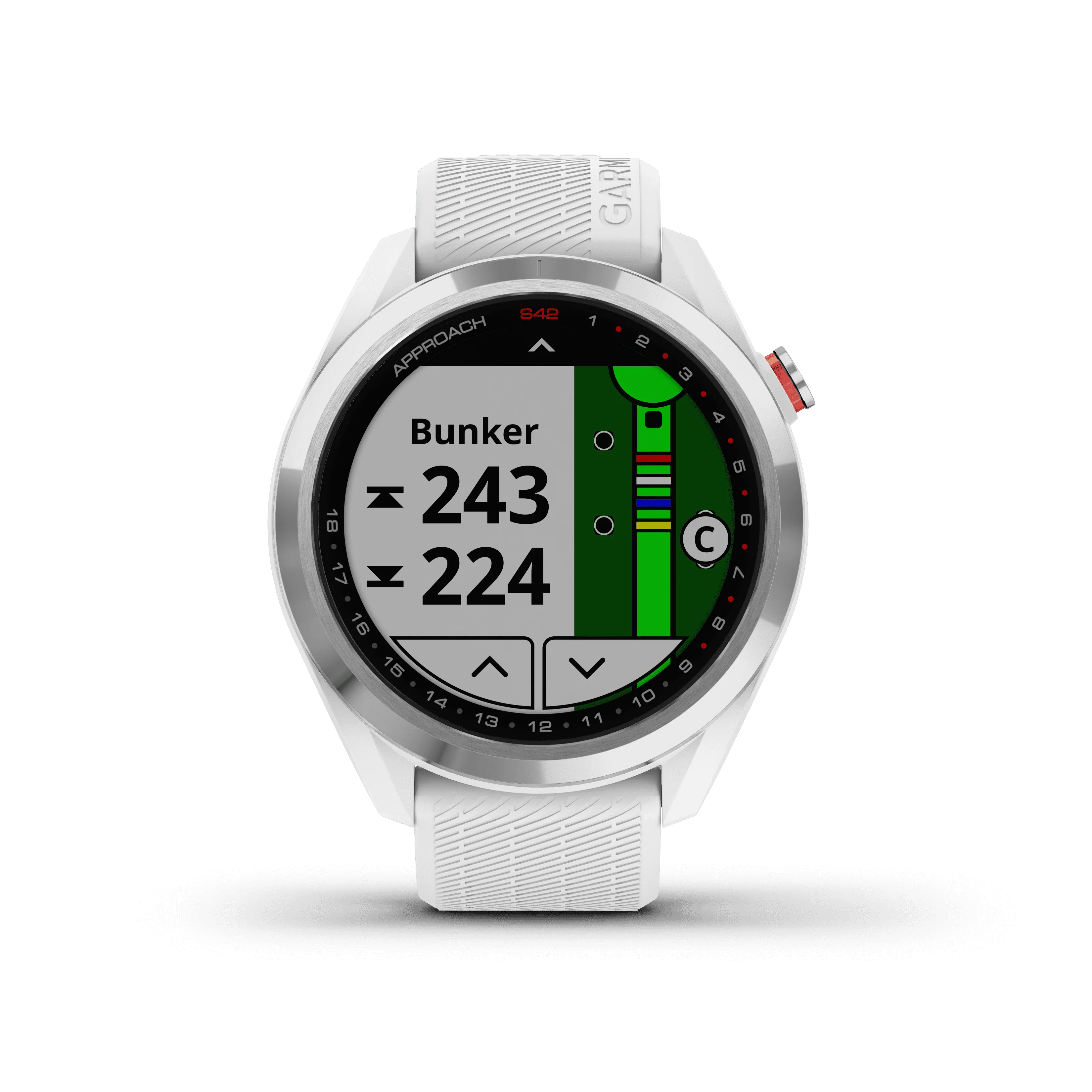 Garmin Approach S42 Golf GPS Watch, Black