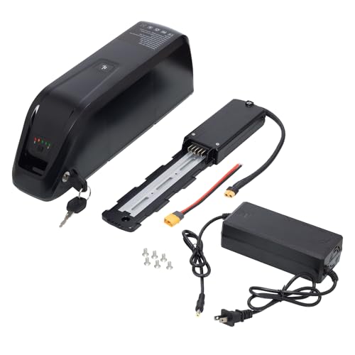 Ebike Battery 52V 20Ah Down Tube Battery for 200-2000W Motor, Electric Bicycle Lithium-Ion Battery, Led Indicator Light, Safe Lock