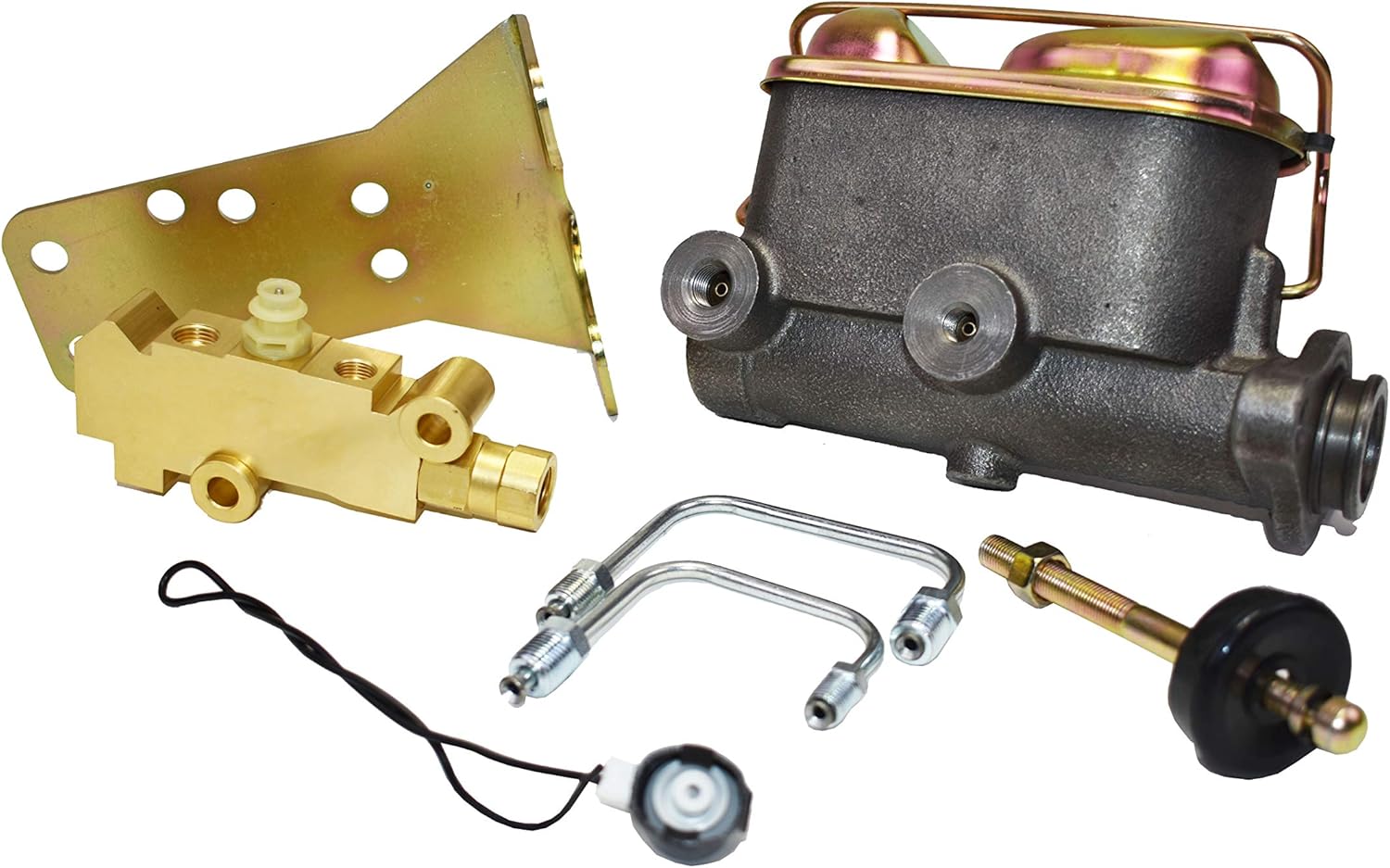 A-Team Performance - Manual or Power Master Cylinder Kit for Disc/Disc - Compatible with 1964-1973 Ford Mustang