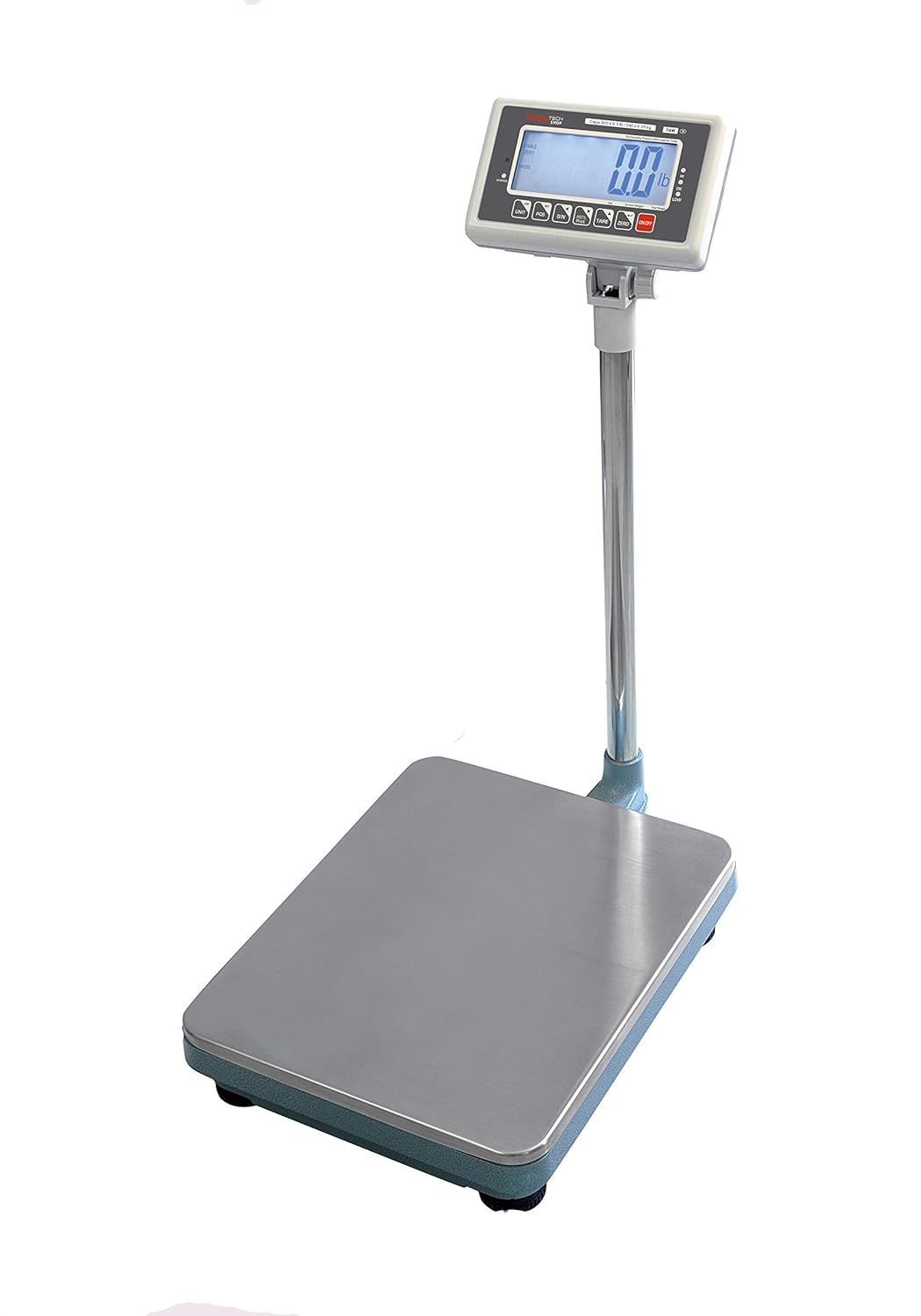 VisionTechShop TBW-500 Bench Scale for Warehouse Industrial Shipping Scale and, Lb/Kg Switchable, 500lb Capacity, 0.1lb Readability