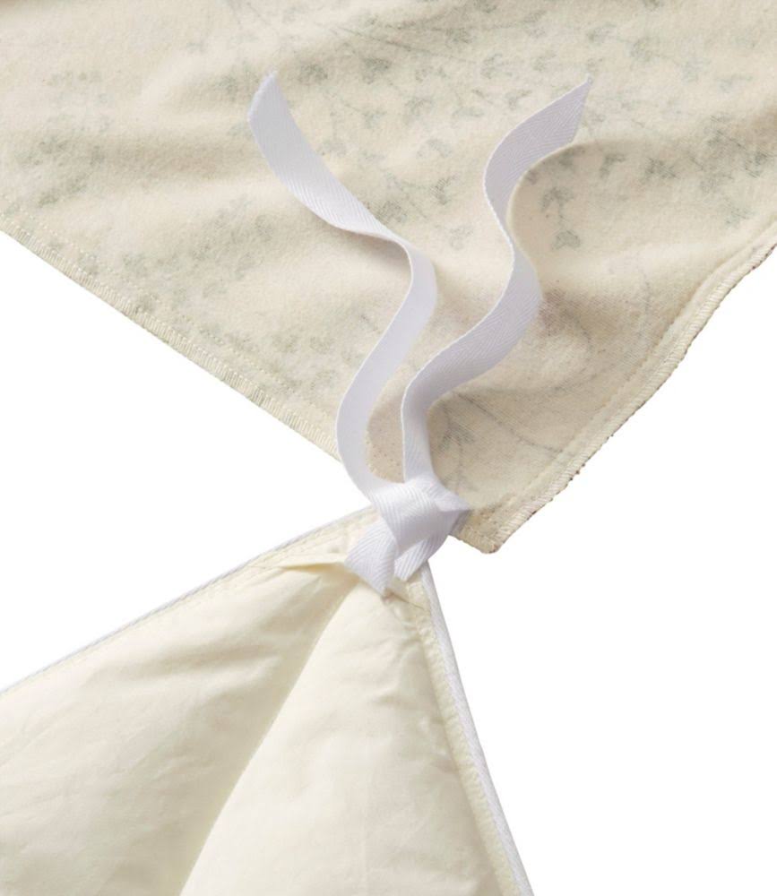 Ultrasoft Comfort Flannel Comforter Cover Collection, Botanical Floral Tan King Size | L.L.Bean