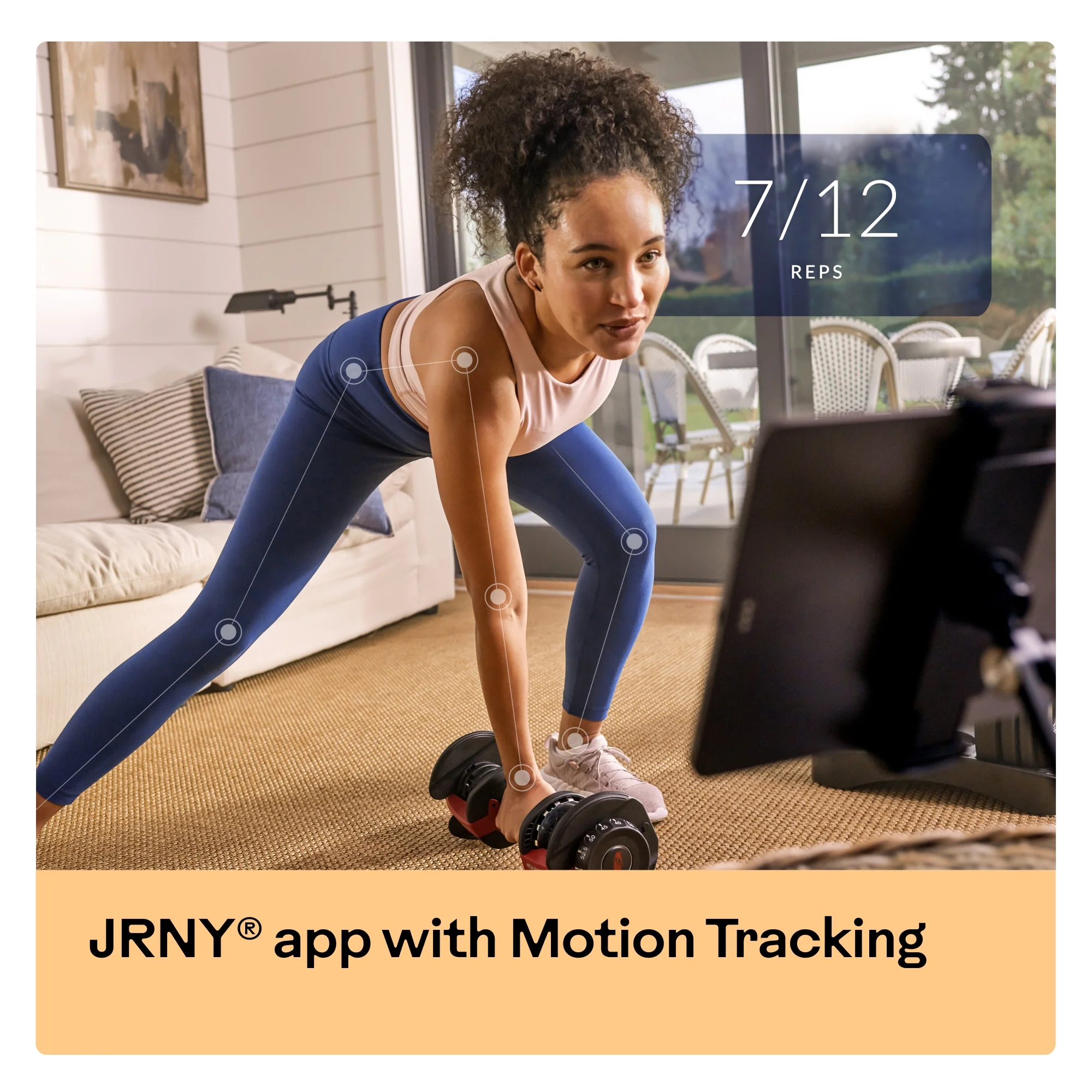 BowFlex SelectTech 552 Dumbbell, Single, Litho, Free 2-month JRNY Membership - Radiant Selections