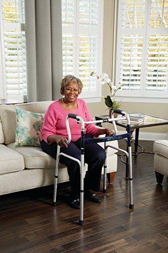 Carex Folding Adjustable Uplift Walker