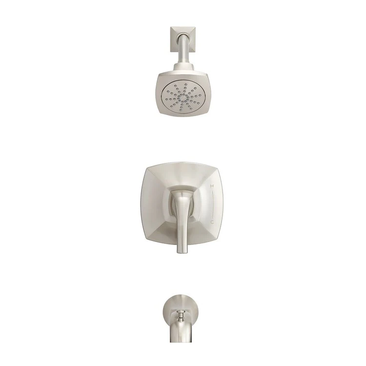 Tub and Shower Trim Vaughn Kit with Treysta Cartridge 1 Lever Chrome 1.75 Gallons Per Minute