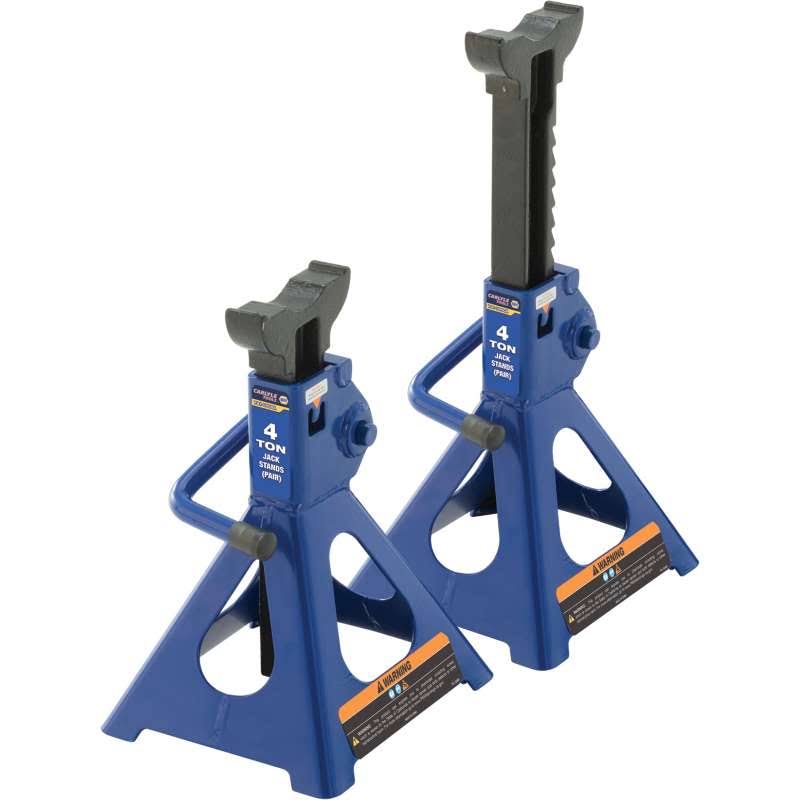 Carlyle Professional Jack Stand 4 Ton Ratcheting Jack Stands