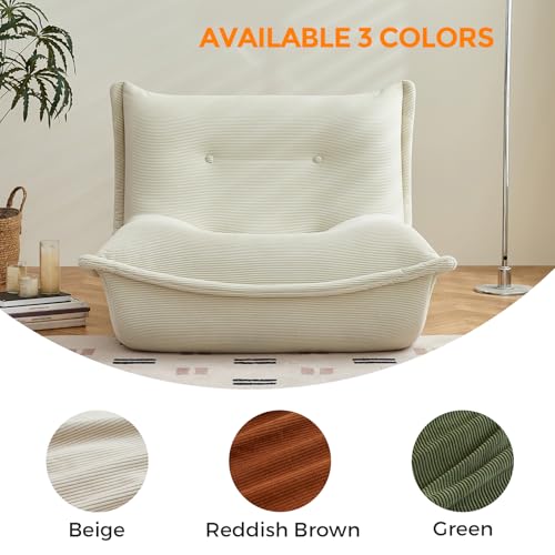 Bean Bag Chairs for Adults Giant BeanBag Chair Sofa Memory Foam Bean Bag Chair Couch with Ergonomic Design for Adults and Kids Home Living Room
