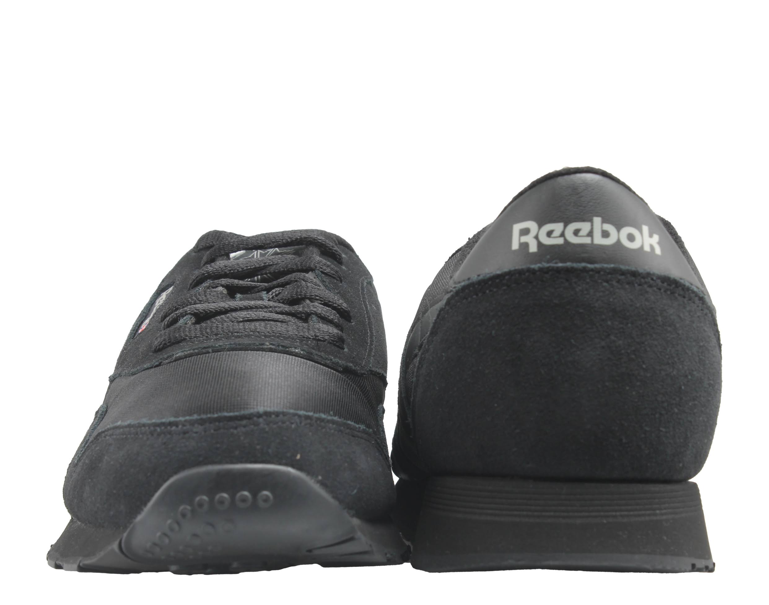 Reebok Classic Nylon Black Black Carbon