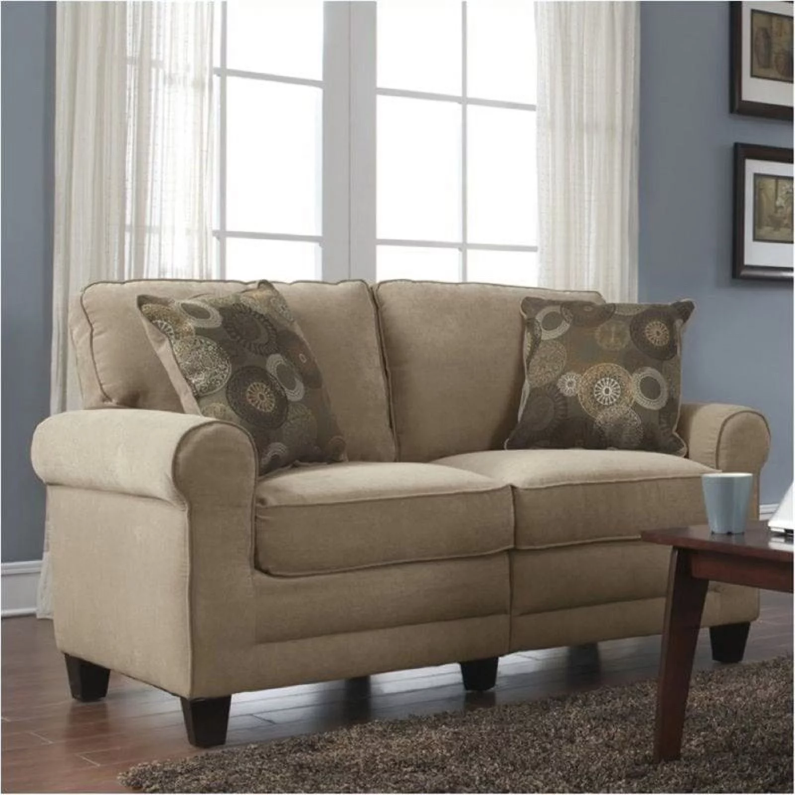 Bowery Hill Loveseat in Marzipan
