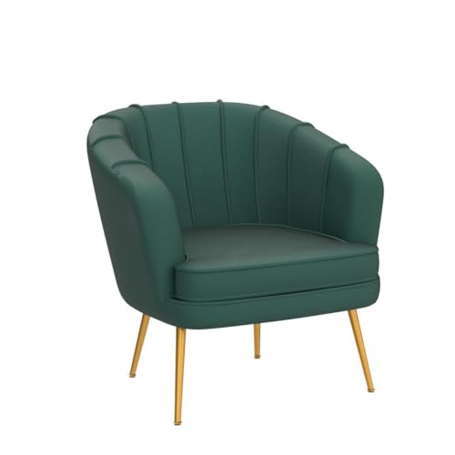 Andeworld Velvet Accent Chair, Upholstered Modern Single Sofa Side Chair