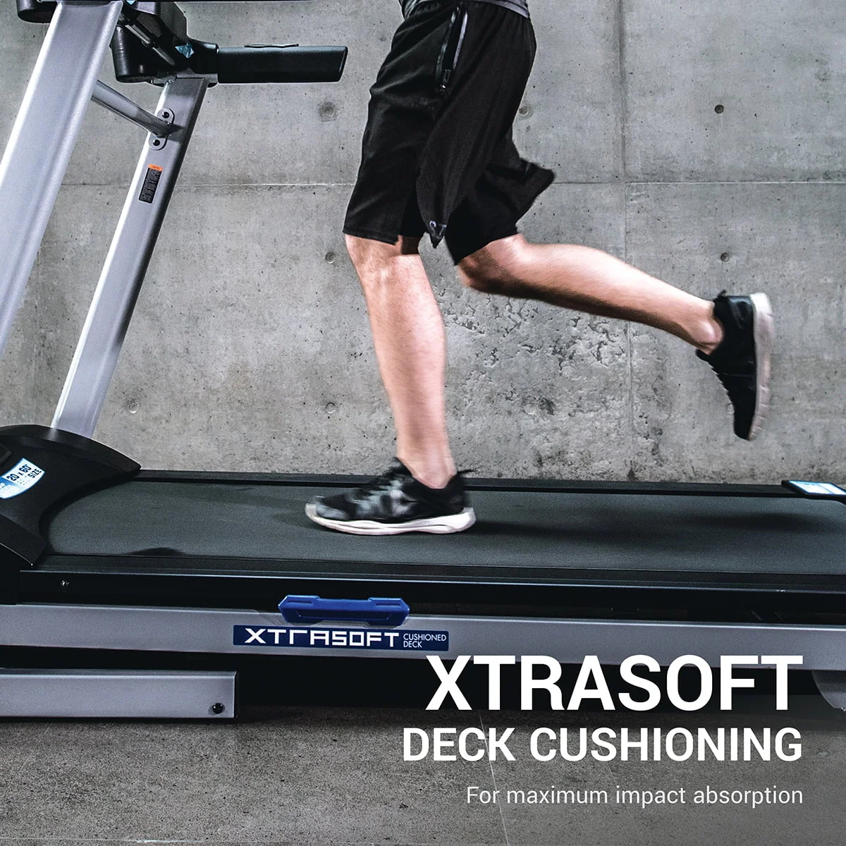 XTERRA TRX3500 Folding Motorized Treadmill with Bluetooth FTMS, Handlebar Control Buttons, Built-In Speaker and Audio-Jack