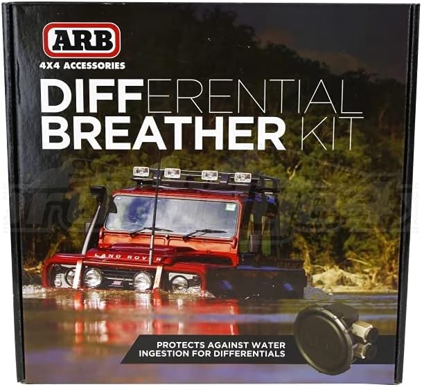ARB 4x4 Accessories 170112 Differential Axle Breather Kit for drivetrain differentials, transmissions and transfer cases