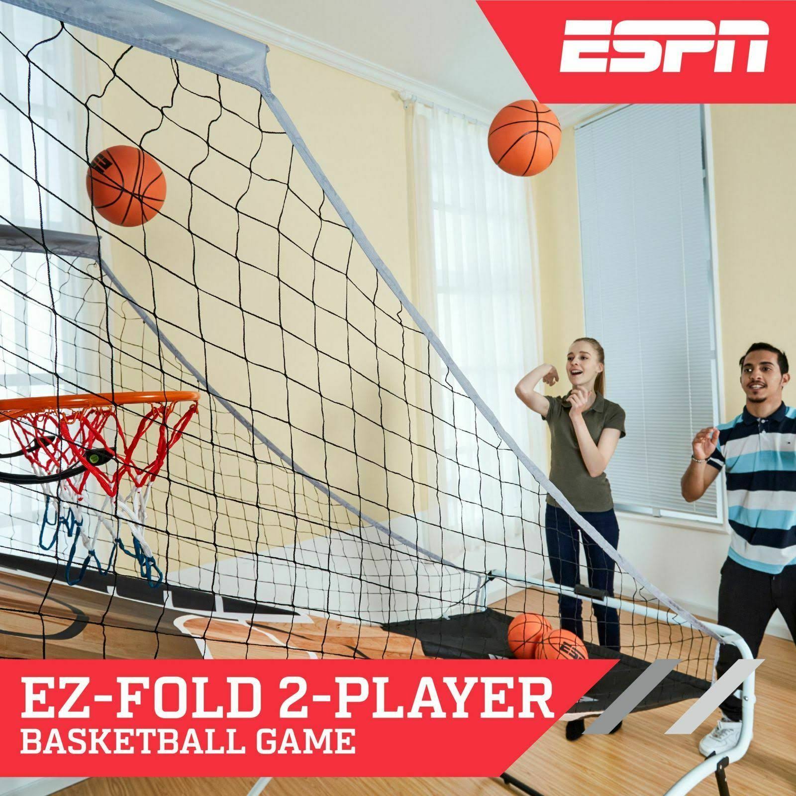 Espn EZ-Fold 2-Player Arcade Basketball Game