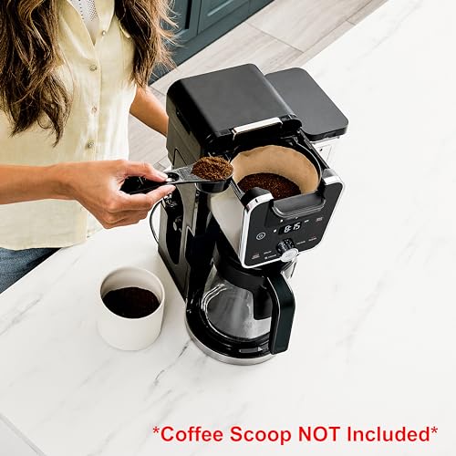 Ninja CFP451CO DualBrew System 14-Cup Coffee Maker, Single-Serve Pods & Grounds, 4 Brew Styles, Built-In Fold Away Frother