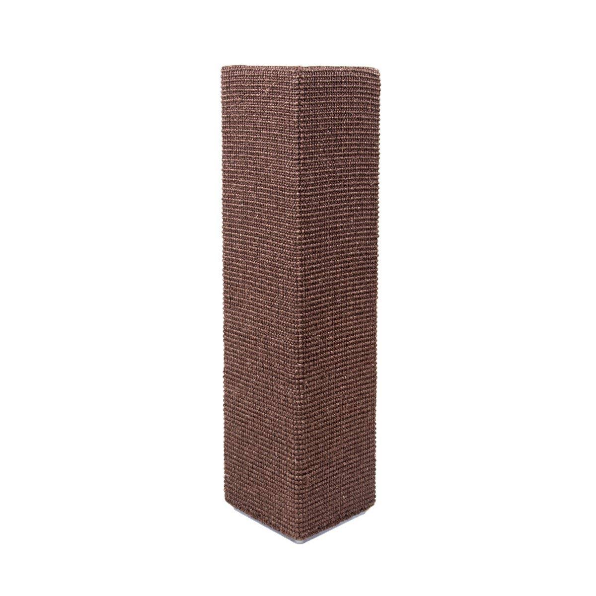 Sofa-Scratcher Squared& Cat Scratching Post u0026 Couch-Corner/Furniture Protector (Brown)