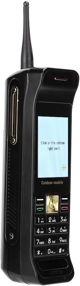 2.2'' Business Mobile Phone, Dual Card Classic Retro Mobile Phone, Power Bank Phone with Quad Frequency 850MHZ 900MHZ 1800MHZ 1900MHZ (Black)