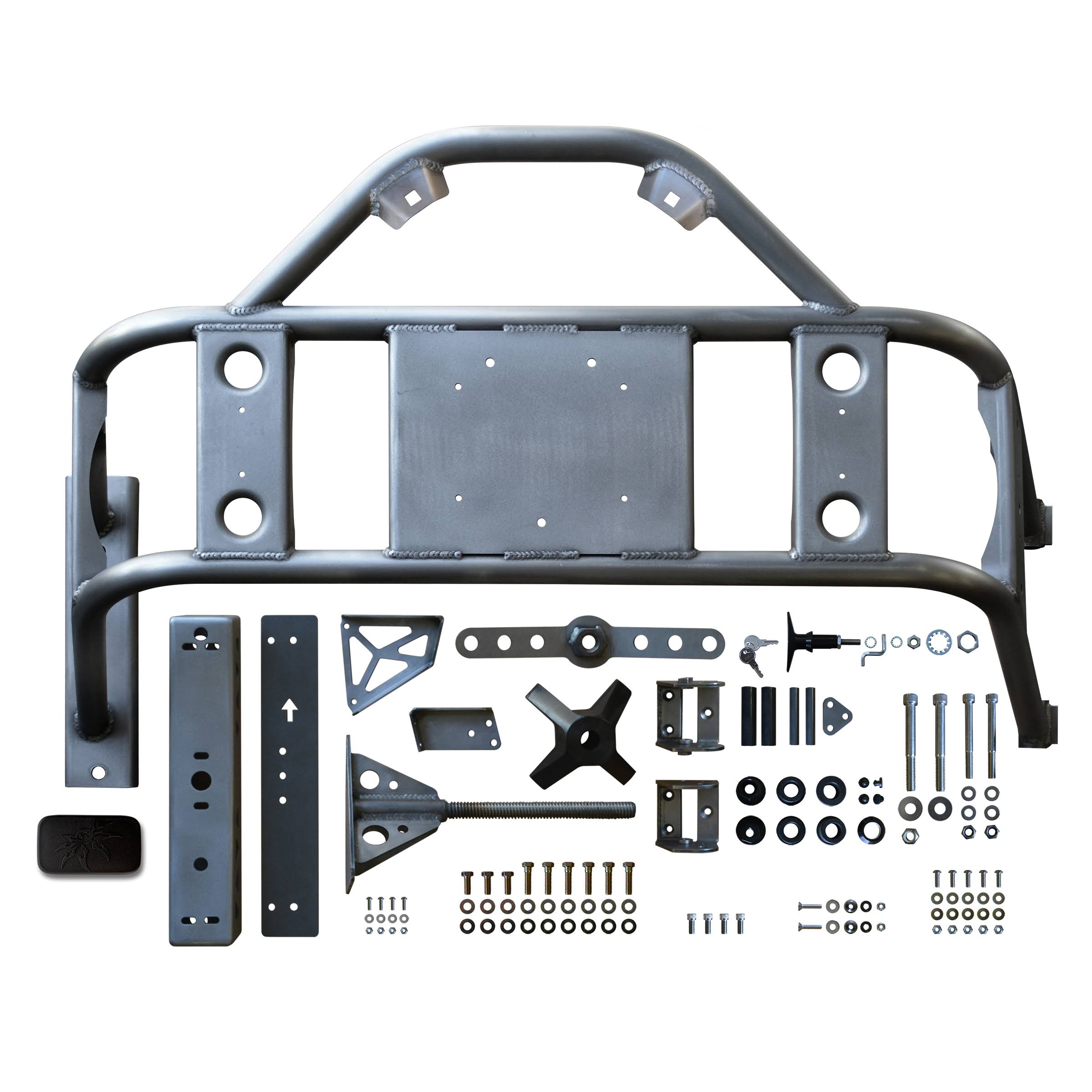 Poison Spyder 17-13-010 JK Body Mounted Tire Carrier