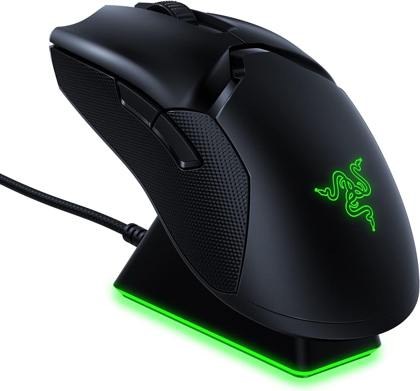 Razer Viper Ultimate Hyperspeed Lightweight Wireless Gaming Mouse & RGB Charging Dock: Fastest Gaming Mouse Switch - 20K DPI Optical Sensor