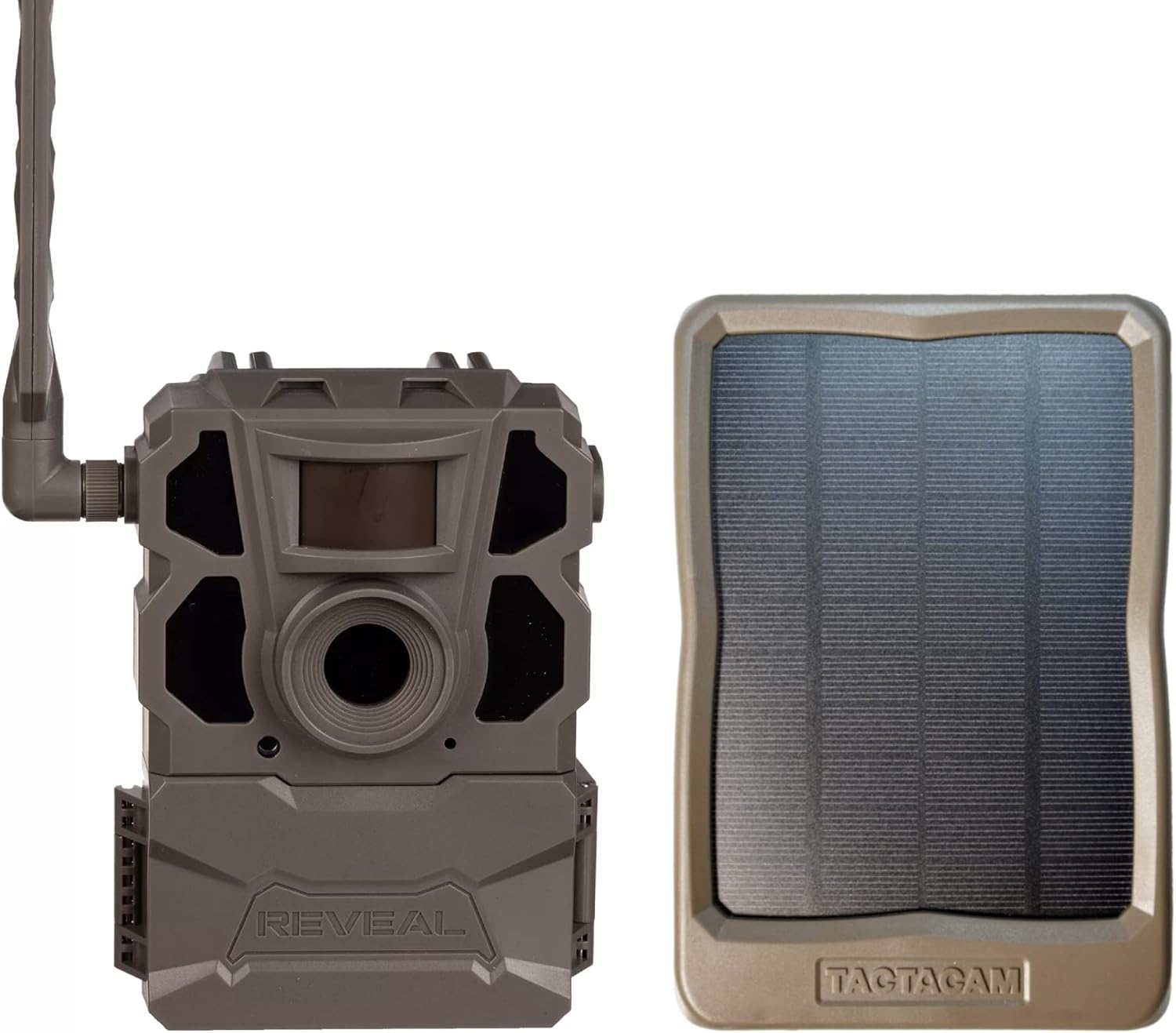 TACTACAM Reveal X Cellular Trail Camera + Tactacam External Solar Panel (Verizon)