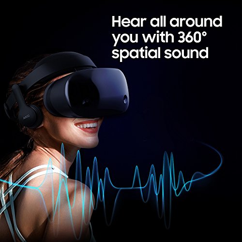Samsung Hmd Odyssey Windows Mixed Reality Headset with 2 Wireless Controllers (XE800ZAA-HC1US)