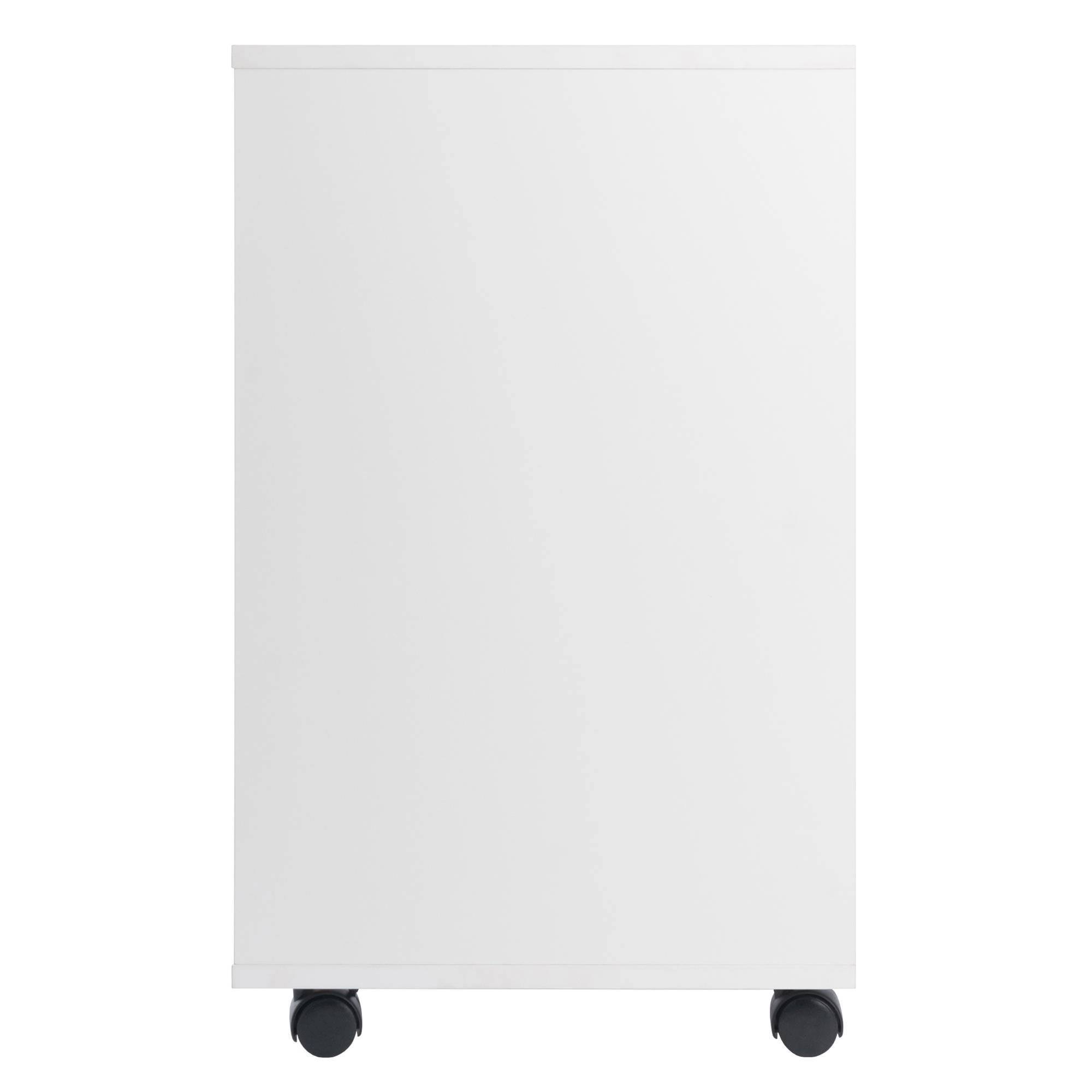 Winsome Halifax 5-Drawer Composite Wood Cabinet, White