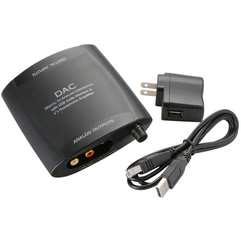 DAC Digital to Analog Audio Converter Optical / Coaxial / USB