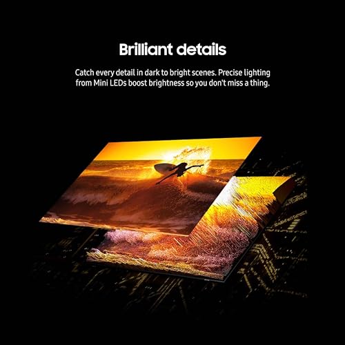SAMSUNG QN85DB Series TV with Extended Amber Protection (2024)