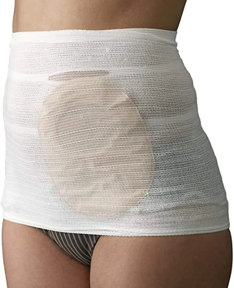 Corsinel StomaSafe Classic (Pack of 3) Ostomy/Hernia Light Support (White, M (38-46in) by TYTEX - Kansas Nuitrition - HNZSDS