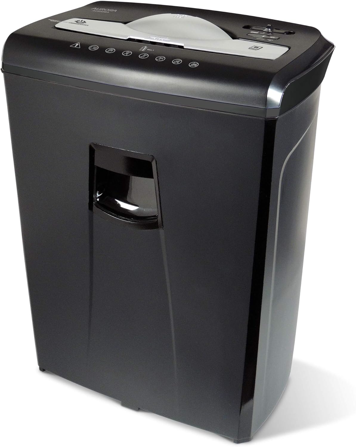 Aurora AU870MA High-Security 8-Sheet Micro-Cut Paper Credit Card Shredder Black