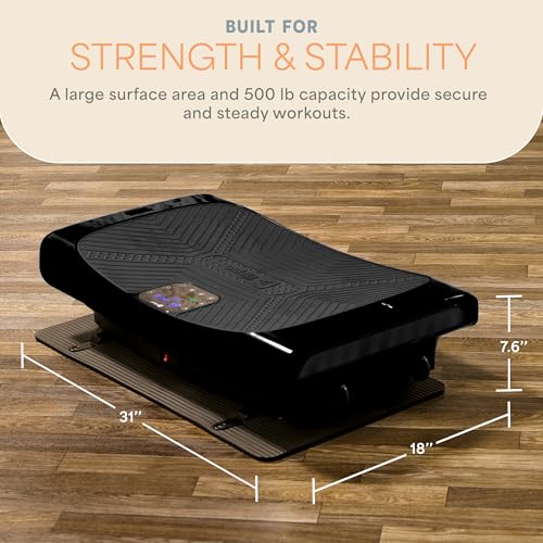 Lifepro Vibration Plate Machines – Full Body Workout, Recovery & Lymphatic Drainage with 4D Motion, Silent Operation, Joint Support