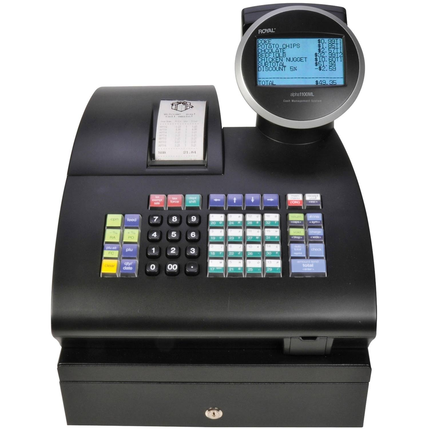 Royal Alpha 1100ml Cash Register