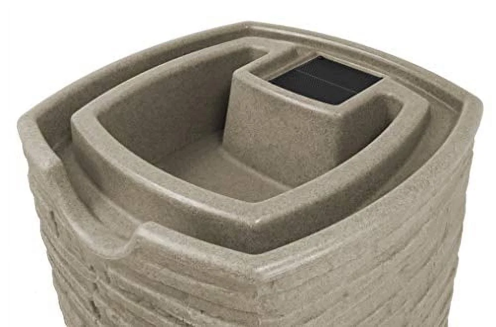 Good Ideas Impressions Riverwalk 50 Gallon Rain Saver - Sandstone