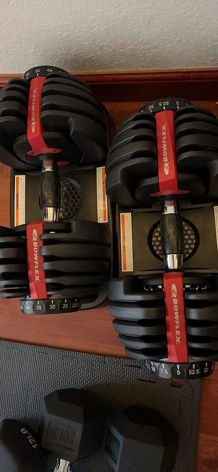 Bowflex SelectTech 552 Adjustable Dumbbells (Pair)