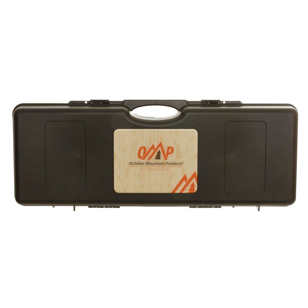 October Mountain Take Down Recurve Hard Bow Case Black