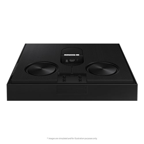 Samsung LS60D Music Frame Smart Speaker with Dolby Atmos Audio, Q-Symphony, Customizable Design, Wide Range Sound