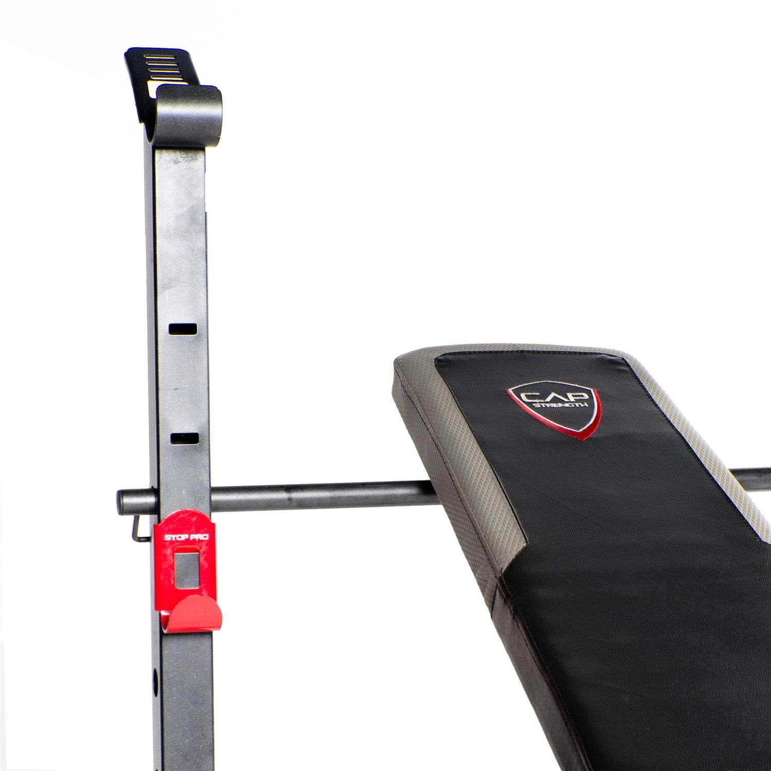 CAP Strength Standard Weight Bench with Leg Developer - Sports Supplies Online Store