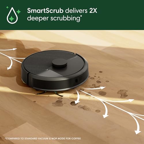 iRobot Roomba 104 Combo Robot Vacuum & Mop with AutoEmpty Dock - Amazon Exclusive, Self-Empties for 75 Days, Intense Power-Lifting Suction, LiDAR